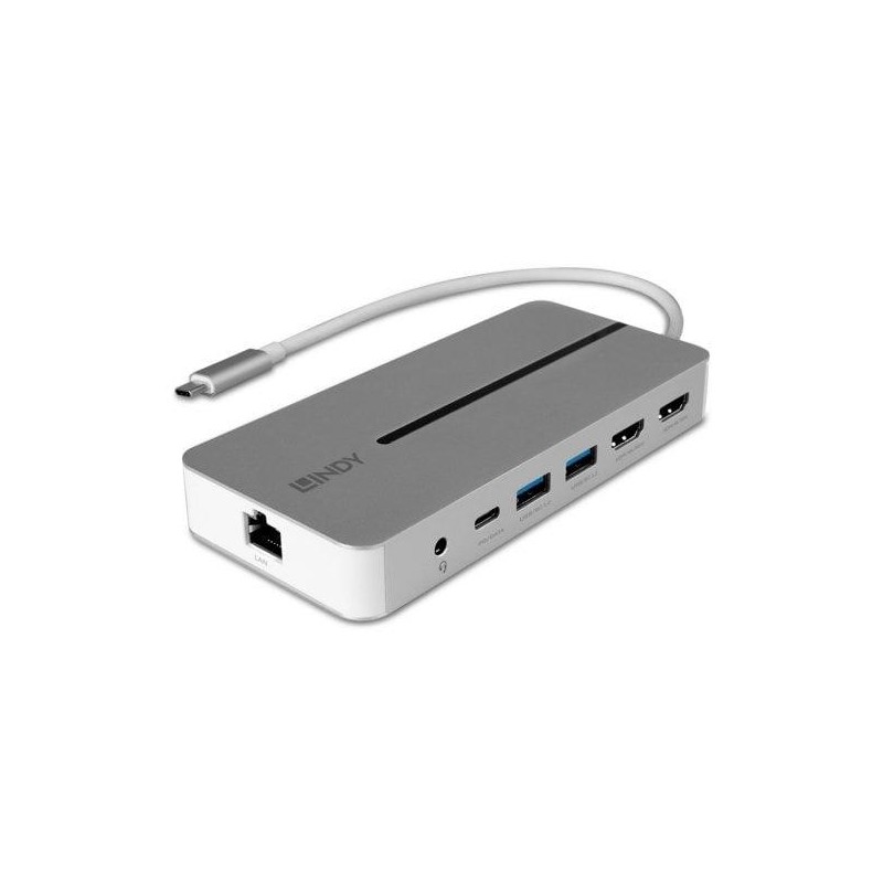 I/O DOCKING STATION USB-C/MINI DUAL 4K 43360 LINDY