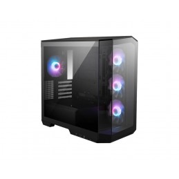 Case|MSI|MidiTower|Case product features Transparent panel|Not included|MicroATX|Colour Black|MAGPANOM100RPZ