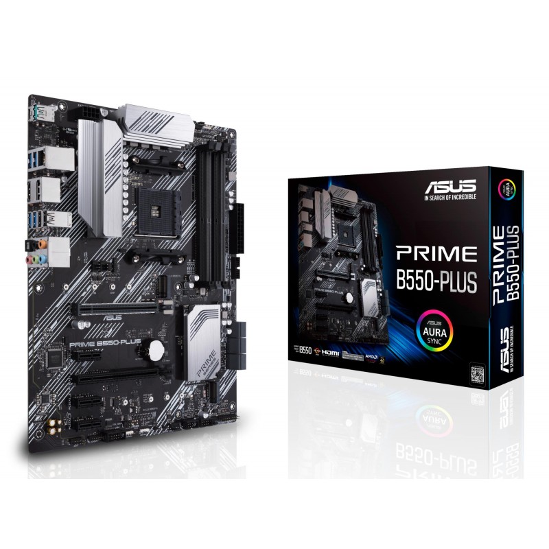Mainboard|ASUS|AMD B550|SAM4|ATX|3xPCI-Express 3.0 1x|1xPCI-Express 3.0 16x|2xM.2|1xPCI-Express 4.0 16x|Memory DDR4|Memory slots