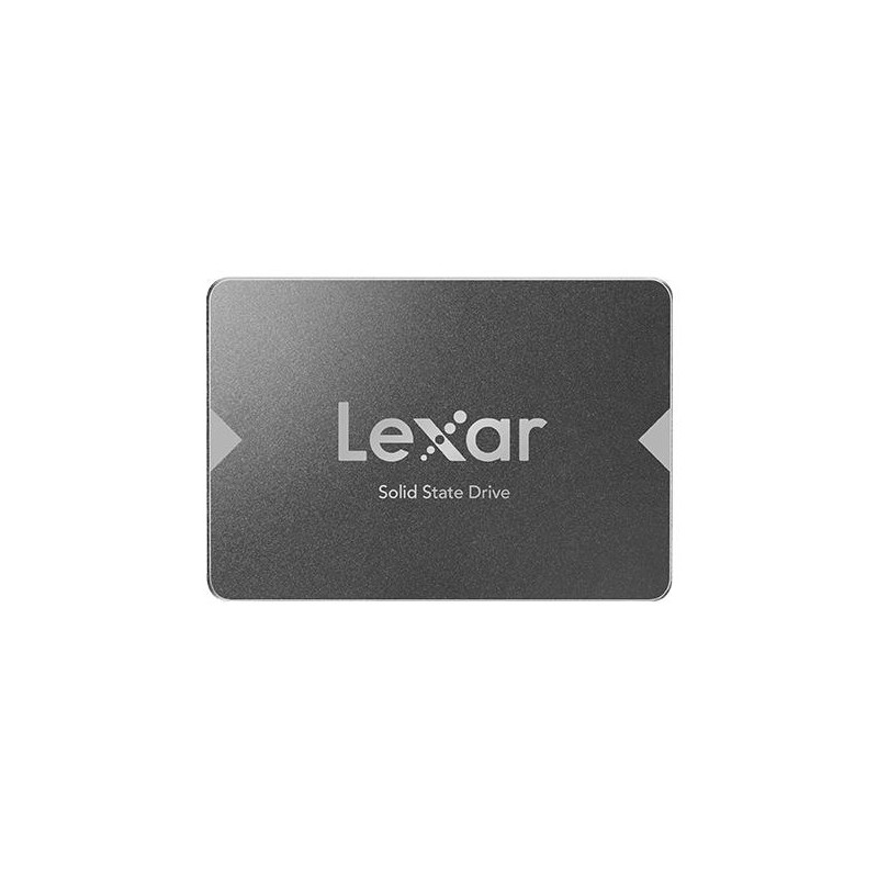 SSD|LEXAR|NS100|512GB|SATA 3.0|Write speed 450 MBytes/sec|Read speed 550 MBytes/sec|2,5"|LNS100-512RB
