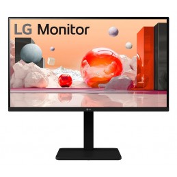 LCD Monitor|LG|27"|Panel IPS|1920x1080|16:9|100Hz|Matte|Speakers|Swivel|Pivot|Height adjustable|Tilt|Colour Black|27BA550-B