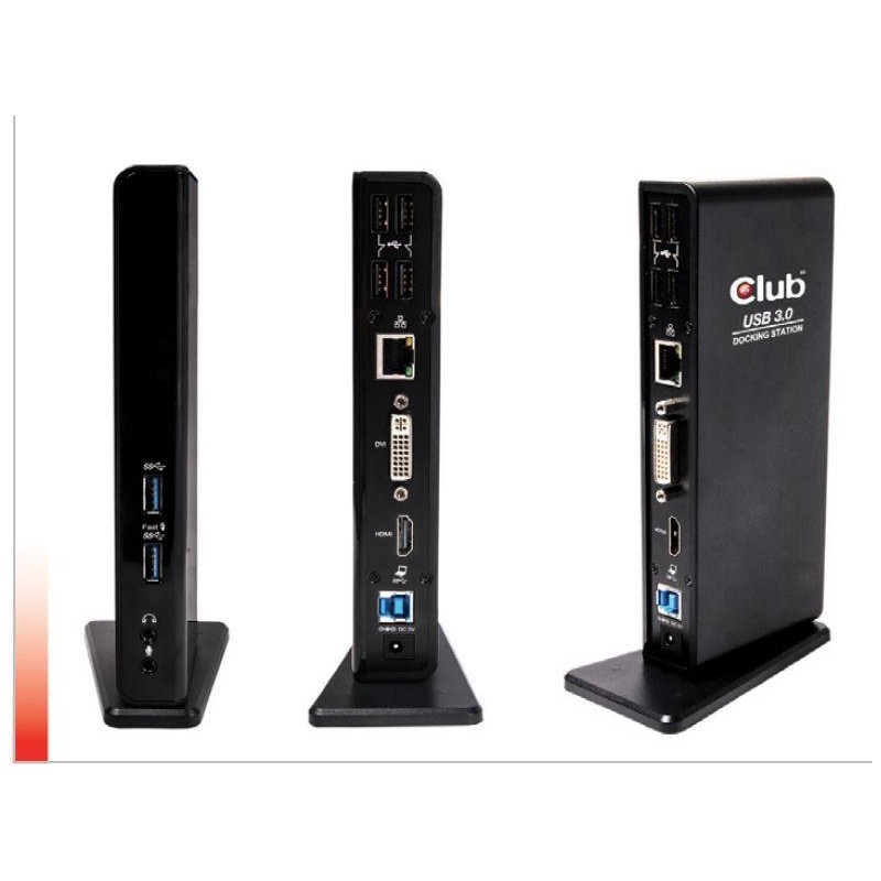 NB ACC DOCKING STATION/USB CSV-3242HD CLUB3D
