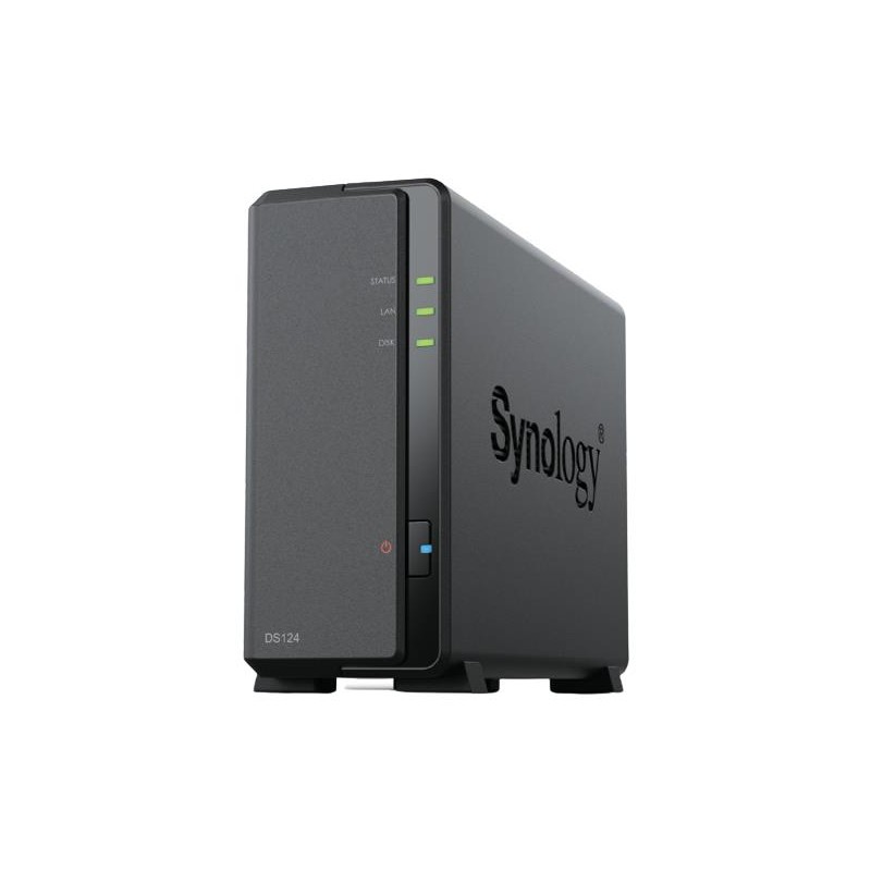 NAS STORAGE TOWER 1BAY/NO HDD DS124 SYNOLOGY