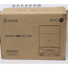 SALE OUT. Ecovacs Robotic Vacuum Cleaner | DEEBOT X9 PRO OMNI | Wet&Dry | Li-ion | 6400 mAh | Dust capacity 0.22 L | 16600 Pa | 