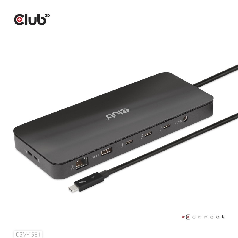 NB ACC DOCKING STATION 11IN1/THUNDERBOLT CSV-1581 CLUB3D