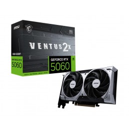 Graphics Card|MSI|NVIDIA GeForce RTX 5060|8 GB|GDDR7|128 bit|PCIE 5.0 16x|Dual Slot Fansink|RTX50608GVENTUS2XOC