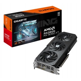 Graphics Card|GIGABYTE|AMD Radeon RX 9060 XT|16 GB|GDDR6|128 bit|PCIE 5.0 16x|Triple slot Fansink|GV-R9060XTGAMINGOC-16GD