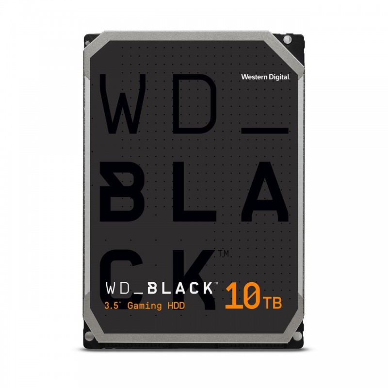 HDD|WESTERN DIGITAL|Black|10TB|256 MB|7200 rpm|3,5"|WD101FZBX