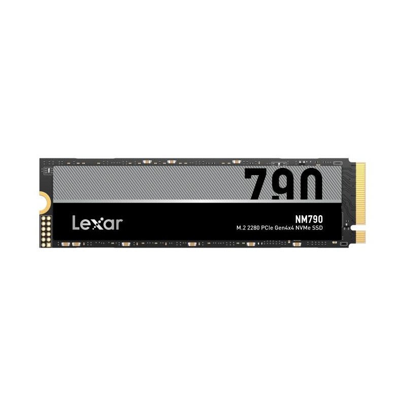 SSD|LEXAR|NM790|8TB|M.2|PCIe Gen4|NVMe|Write speed 6500 MBytes/sec|Read speed 7400 MBytes/sec|2.45mm|TBW 1500 TB|MTBF 1500000 ho