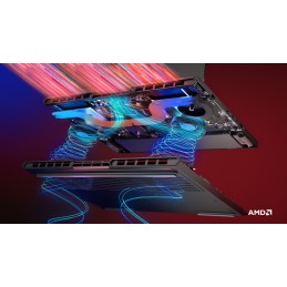 Lenovo Legion Pro 5 16ADR10 | Eclipse Black | 16 " | IPS | WQXGA | 2560 x 1600 pixels | 240 Hz | Anti-glare | AMD Ryzen 9 | 8945