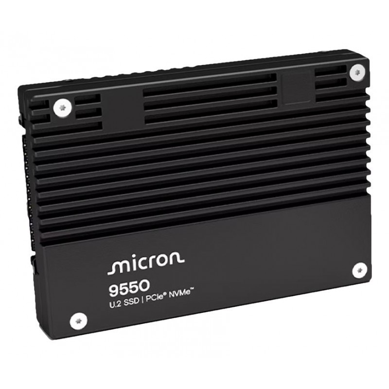 SSD|MICRON|SSD series 9550 MAX|12.8TB|NVMe|NAND flash technology 3D TLC|Write speed 10000 MBytes/sec|Read speed 14000 MBytes/sec