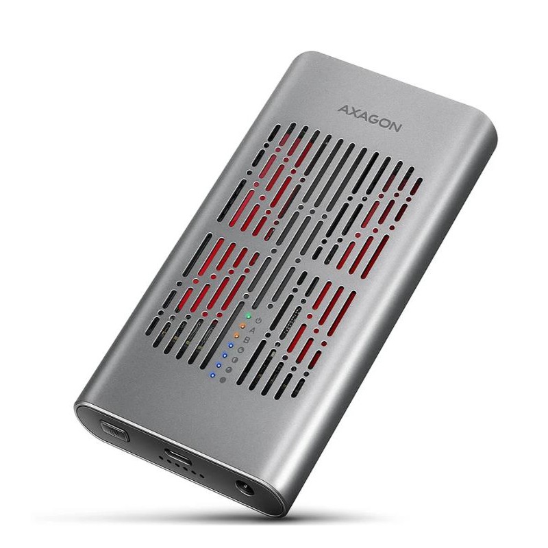 SSD ACC ENCLOSURE M.2 NVME/USB-C EEM2-20GD AXAGON