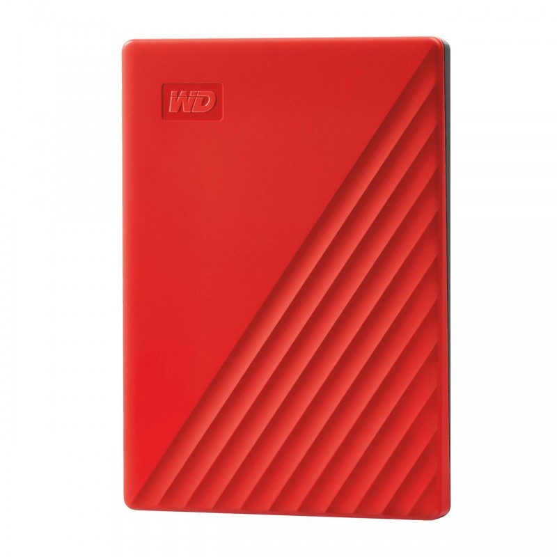 External HDD|WESTERN DIGITAL|My Passport|2TB|USB 2.0|USB 3.0|USB 3.2|Colour Red|WDBYVG0020BRD-WESN