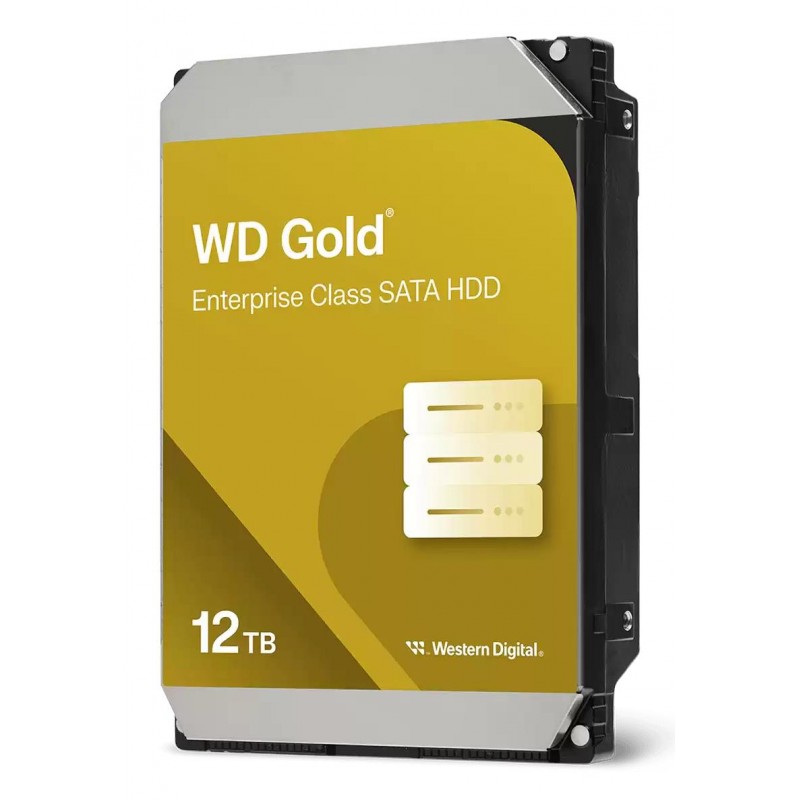 HDD|WESTERN DIGITAL|Gold|12TB|SATA 3.0|256 MB|7200 rpm|3,5"|WD122KRYZ