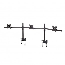 EDBAK SV11 desk mount for three 19 -27 monitors, curved | EDBAK