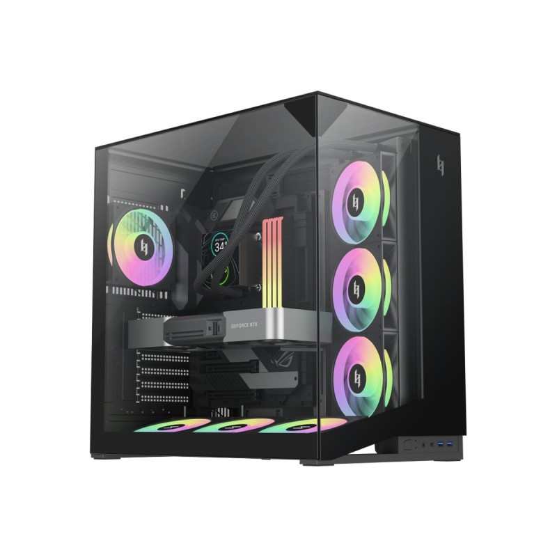Gamemax Case | NEX C56 VC BK | ATX