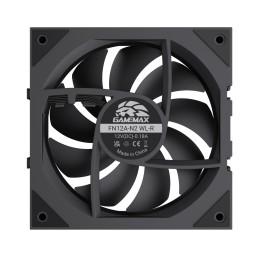 Gamemax FN12A-N2 WL-R | Case fan | Black