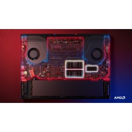 Lenovo Legion Pro 5 16AFR10 | Eclipse Black | 16 " | OLED | WQXGA | 2560 x 1600 pixels | 165 Hz | Glossy | AMD Ryzen 9 | 9955HX 