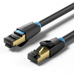 PATCH CABLE CAT.8 SFTP/5M BLACK IKABJ VENTION