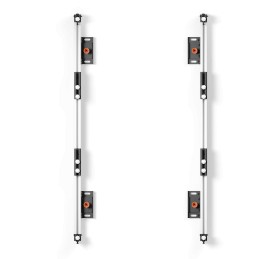 EDBAK ULS3337 Universal LED System for 3 cabinets 600 x 337.5 | Black