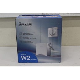 SALE OUT. Ecovacs WINBOT W2 PRO OMNI | Corded | 5500 Pa | White | USED, DIRTY