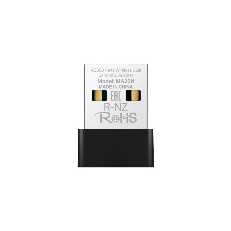 WRL ADAPTER 650MBPS USB NANO/MA20N MERCUSYS