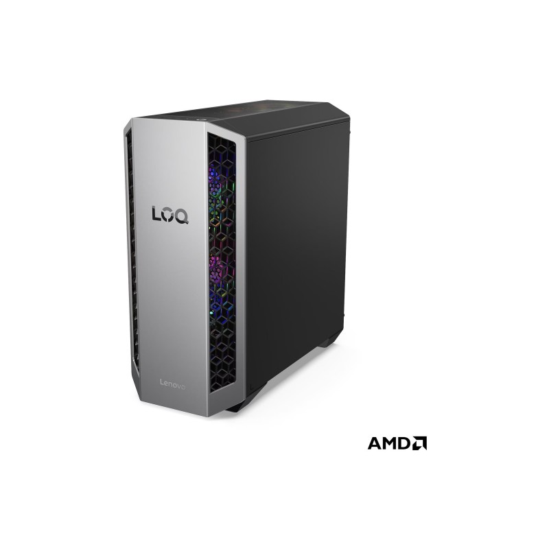 Lenovo LOQ | 26ADR10 | Desktop | Tower | AMD Ryzen 7 | 8745HX | 16 (2x8GB) GB | SODIMM DDR5 | 512 GB | NVIDIA GeForce RTX 5060 T