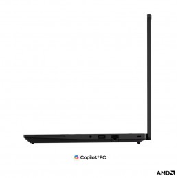 Lenovo ThinkPad T14 G7 AMD | Black | 14 " | IPS | WUXGA | 1920 x 1200 pixels | Anti-glare | AMD Ryzen AI 5 PRO | 440 | 16 GB | S