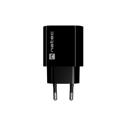 Natec Ribera USB Charger 1X USB-C 20W, Black