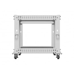 Lanberg Open Rack 19" 9U, adjustable | OR01-6109-S | 65.7 x 60 x 57.7 cm | Gray