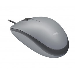 MOUSE USB OPTICAL M110 SILENT/MID GRAY 910-006760 LOGITECH