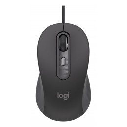 MOUSE USB OPTICAL M520/GRAPHITE 910-007511 LOGITECH