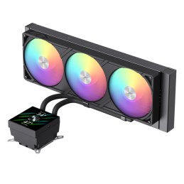 Gamemax CPU Liquid Cooler | GLACIER 360 LCD BK | Black