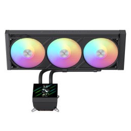 Gamemax CPU Liquid Cooler | GLACIER 360 LCD BK | Black