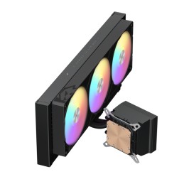 Gamemax CPU Liquid Cooler | GLACIER 360 LCD BK | Black