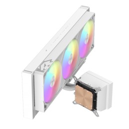 Gamemax CPU Liquid Cooler | GLACIER 360 LCD WH | White