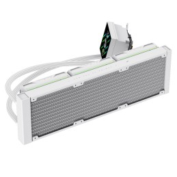 Gamemax CPU Liquid Cooler | HAILSTORM 360 LCD WH | White