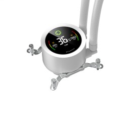 Gamemax CPU Liquid Cooler | ICEBURG 360 DIGITAL WH | White