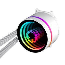 Gamemax CPU Liquid Cooler | ICEBURG 120 WT | White