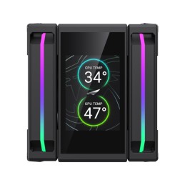 Gamemax CPU Air Cooler | SIGMA 620 LCD BK | Black