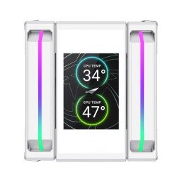 Gamemax CPU Air Cooler | SIGMA 620 LCD WH | White