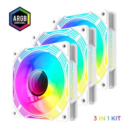 Gamemax Case Fan | KF300 WH | White