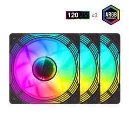 Gamemax Case Fan | KF300R BK | Black