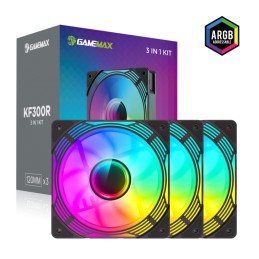 Gamemax Case Fan | KF300R BK | Black