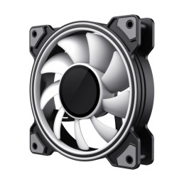 Gamemax Case Fan | DUAL RING INFINITY BK | Black