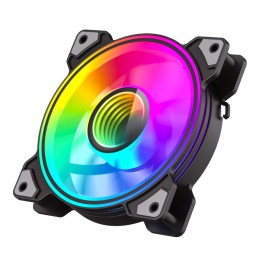 Gamemax Case Fan | DUAL RING INFINITY BK | Black
