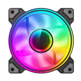 Gamemax Case Fan | DUAL RING INFINITY BK | Black