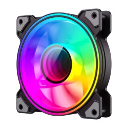 Gamemax Case Fan | DUAL RING INFINITY BK | Black