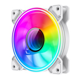 Gamemax Case Fan | DUAL RING INFINITY WH | White