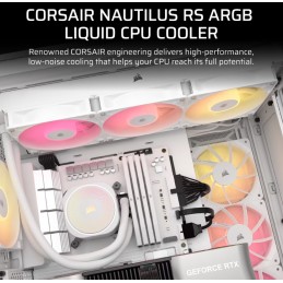 Corsair Liquid CPU Cooler | 360 RS ARGB | White